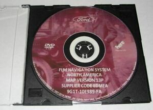 NEW 2006 2007 2008 2009 Ford Lincoln Mercury Navigation DVD 2015 Map Update 13P