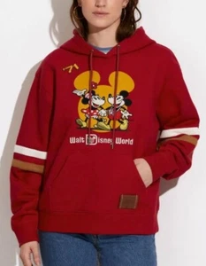NEW 2022 DISNEY X COACH 50TH ANNIVERSARY HOODIE MICKEY & MINNIE XL - Picture 1 of 7