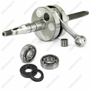 ALBERO MOTORE CARENZI + CUSCINETTI MINARELLI VERTICALE MBK BOOSTER FOR YAMAHA BW - Picture 1 of 3