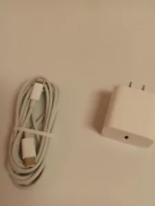25W usb to apple(litng) cable 3ft with wall adapter(US) - Zdjęcie 1 z 1