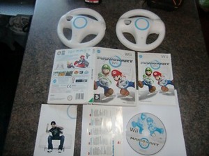 Mario Kart Wii 电子游戏带多人游戏模式 Ebay