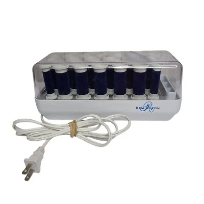 Remington Style Setter II Velvet Hot Rollers Hair Curlers Model KF-20-1 Blue - Image 1 of 4