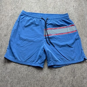 Rhone Swim Trunks Men XL Blue The Fletch Nylon Stretch Unlined 7" - Picture 1 of 14