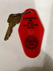 Continental Inn - Barrie, Ontario Hotel Fob And Room Key #213 - Picture 1 of 4
