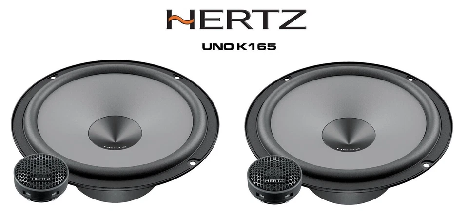 Pair Speakers 2-Way Hertz K165 UNO Series Ant for Chevrolet Cruze