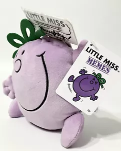 Little Miss Memes - Little Miss Naughty 6"" lila Plüschtier Kuscheltier 2023 neu mit Etikett - Bild 1 von 6