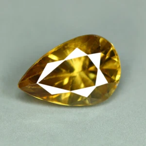 2.18 Cts_Great Diamond Sparkle_100 % Natural Unheated Yellow Zircon_Srilanka - Picture 1 of 3