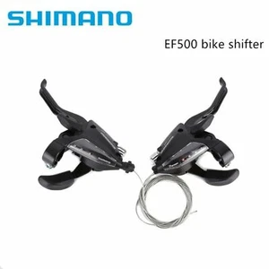 Shimano EF500/EF51 3x7/3/8 Speed Shifters / Brake Levers Combo MTB Kit - Picture 1 of 15
