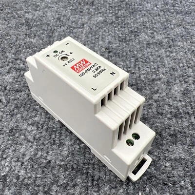 Mean Well DR-15-12 Power Supply In:100-240VAC 0.88A Out: 12V-1.25A Used - Image 1 of 4