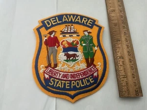 Delaware State Police collectable patch new and Full Size - Picture 1 of 2