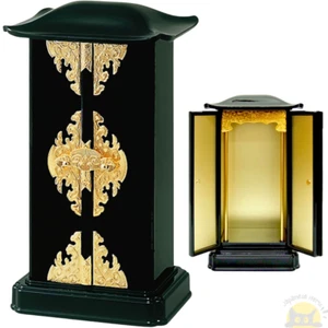Takita Store Raro Mini Altar Budista Butsudan Negro Japón 11.8 pulgadas Santuario Compacto - Imagen 1 de 7