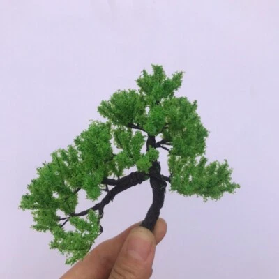 DIY Miniatures HO/OO Scale Courtyard Model Pine Forest Landscape Plants Model - Image 1 of 4