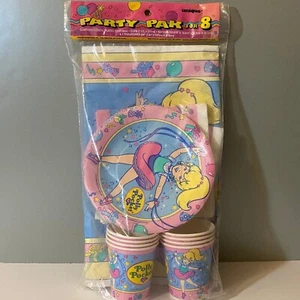 Bluebird Vintage Polly Pocket 1995 Party Pak für 8 - Geburtstag Set - Bild 1 von 10