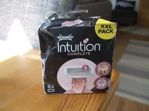Womens Razors Wilkinson Intuition Sensitive Care Blades x 6 Blades XXL Pack - Picture 1 of 1