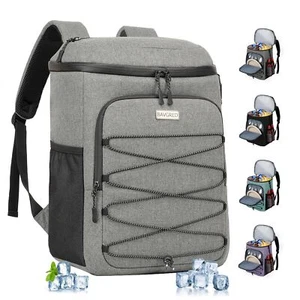 Cooler Backpack Insulated Leak Proof 30 Cans for Men Women,Waterproof Soft Co... - Picture 1 of 7