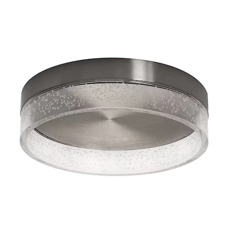 AFX Inc. MGGF12L30D1SN Maggie LED 12 inch Satin Nickel Flush Mount Ceiling Light