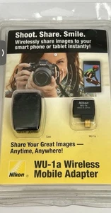 Adaptateur mobile sans fil Nikon WU-1a pour appareils photo Nikon - Neuf - Photo 1 sur 1