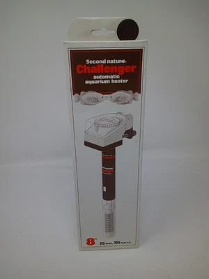 Challenger Automatic Moisture Proof Aquarium Heater 8" 75 Watts New - Image 1 of 4
