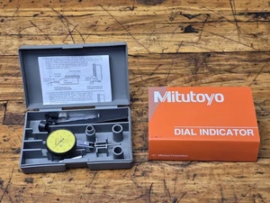 Mitutoyo 513-414 Dial Indicator Anti Magnetic .01mm 0-25mm With Accesories Case - Picture 1 of 8