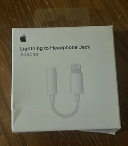 Apple Lightning vers prise casque neuve certifiée Apple 3,5 mm boîte abîmée - Photo 1 sur 3