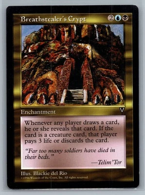 MTG Breathstealer's Crypt Visions NM - Image 1 of 2