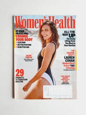 Women's Health Magazine October, 2021 Lauren Cohan Tha Walking Dead Foto 1 de 2