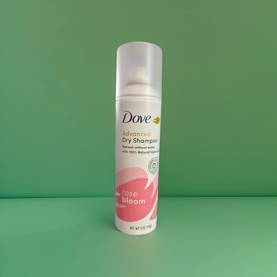 2-Pack Dove Advanced Dry Shampoo Rose Refresh with Natural Tapioca Starch