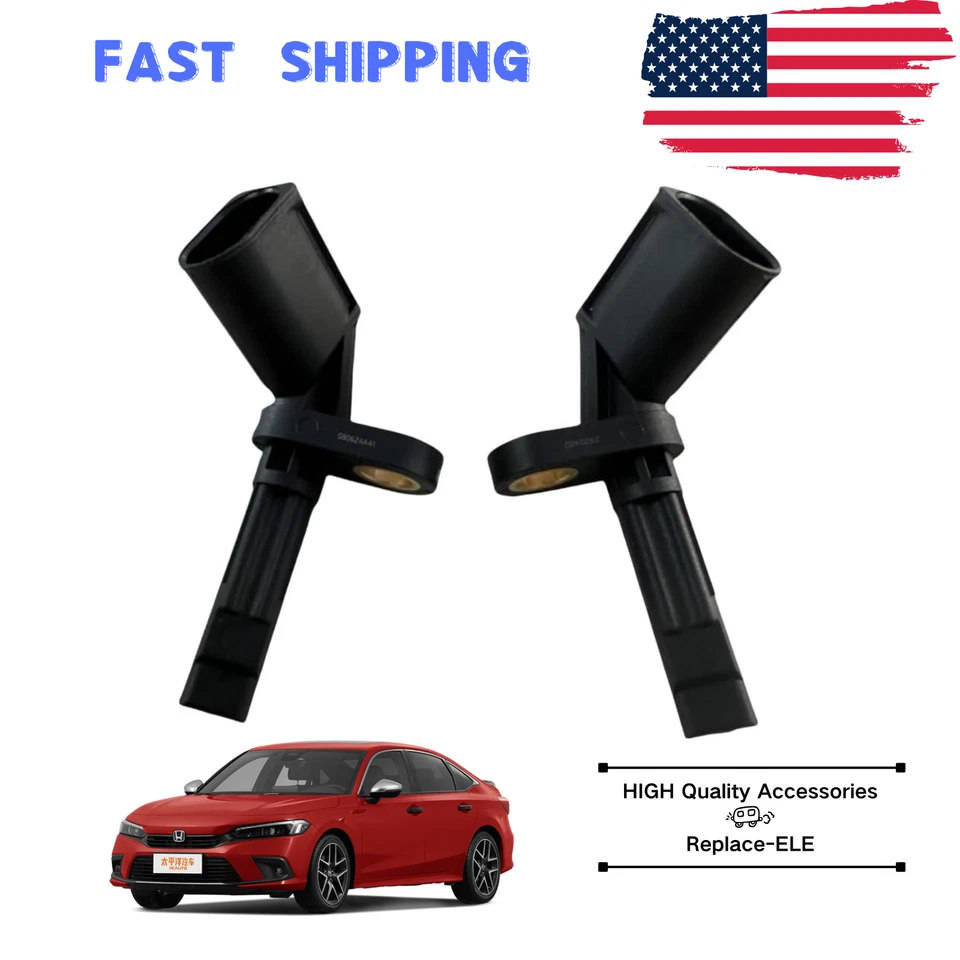 2x ABS Wheel Speed Sensor Front or Rear 4E0927803F 4E0927804F For Audi A4 A5 A6 Foto 1 de 4