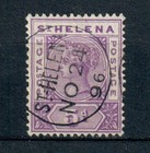 St. Helena 1896 5d Mauve Very Fine Postally Used SG51 CV £35+