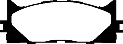 EBC Redstuff Front Brake Pads for 13+ Lexus ES300h 2.5 Hybrid Foto 1 de 4