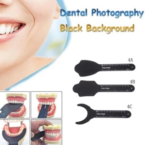 1PC Dental Contraster Intra-oral Photographic Black Background Board 6shapes FDA - Picture 1 of 33