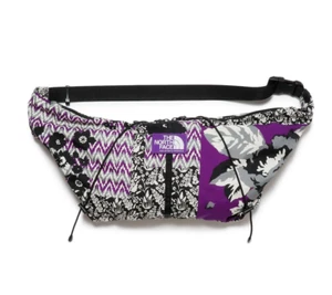THE NORTH FACE Purple Label Flower Printed Field Wrap Bag - Picture 1 of 5