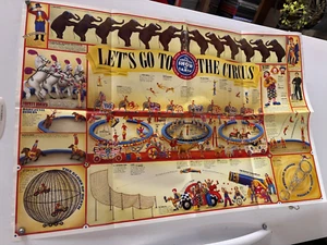 RINGLING BROS. LET'S GO TO THE CIRCUS POSTER 24"X36" MANY ACTS 2002 - Picture 1 of 1