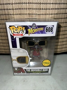 Funko Pop! Universal Monsters The Invisible Man #608 (Chase) Figure W/Protector - Picture 1 of 7