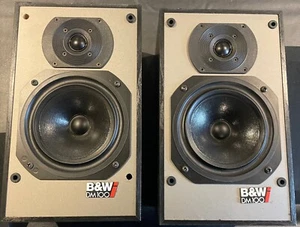 Par de altavoces de estantería vintage B&W Bowers & Wilkins Matrix DM 100 DM-100 - Imagen 1 de 8