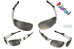 New Polarized Khan Men Metal Frames  Cycling Driving Sport Sunglasse 1085 - Picture 1 of 1