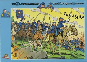Puzzleman 1000 Piece Puzzle - The Bluecoats Attack - Cauvin - Foto 1 di 1