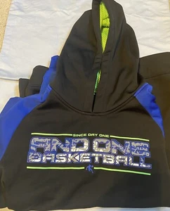 And One Basketball Black Hoodie Youth 2XL Pre Owned - Picture 1 of 6