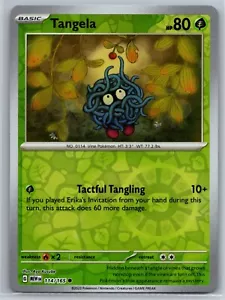 NM Tangela 114/165 Reverse Holo Scarlet & Violet 151 Pokemon Englisch 2023 - Bild 1 von 2