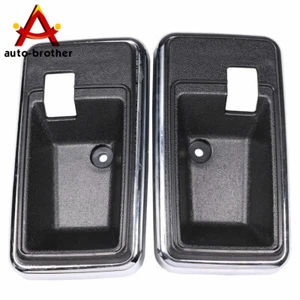 For 77-81 Firebird / Trans Am & Camaro Style Interior Door Handle Bezel Cup Set - Picture 1 of 12