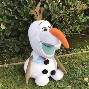 Disney Olaf Frozen Figures Snowman Cartoon Plush 15” Toys Doll Plush Stuffed - Picture 1 of 5