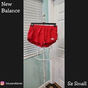 Nuevos Pantalones Cortos Deportivos Blance Rojos Para Mujer Divididos Talla Pequeña - Imagen 1 de 11