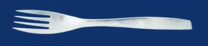 Gourmet Settings LOFT SATIN Stainless Satin Concave - Small Dinner Fork 7 7/8" - Picture 1 of 1
