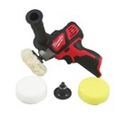 Milwaukee 2438-20 M12 3" Variable Speed Polisher Sander Bare Tool W/ Accessories