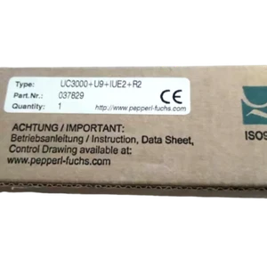 1PC Pepperl+Fuchs UC3000-U9-IUE2-R2 Ultrasonic Sensor UC3000U9IUE2R2 In box - Picture 1 of 2