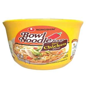 Nongshim Würzige Hühnernudelsuppe Instant Ramen, 12er Pack, Koreanisch...  - Bild 1 von 5
