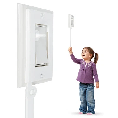 Decora Light Switch Extender ** 2-PACK ** for Kids Toddlers Children Rocker - Image 1 of 4