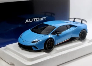 AUTOart 1/18 Lamborghini Huracán Performante Blu Cepheus /Pearl Blue 79153 - Picture 1 of 19