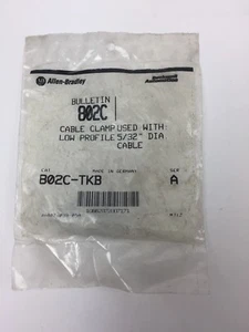 ALLEN BRADLEY 802C-TKB KABELKLEMME GEBRAUCHT MIT FLACHEM 5/32 ZOLL DURCHMESSER KABEL - Bild 1 von 3