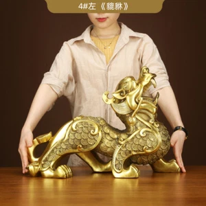 Kupfer Metall Chinesische Pixiu Geschenke, Basteln, Wohndeko, Geschenke für Freunde - Bild 1 von 16